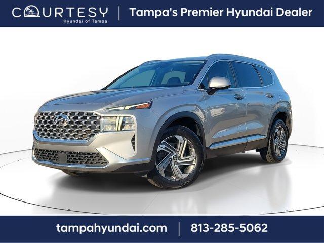 used 2021 Hyundai Santa Fe car, priced at $19,891