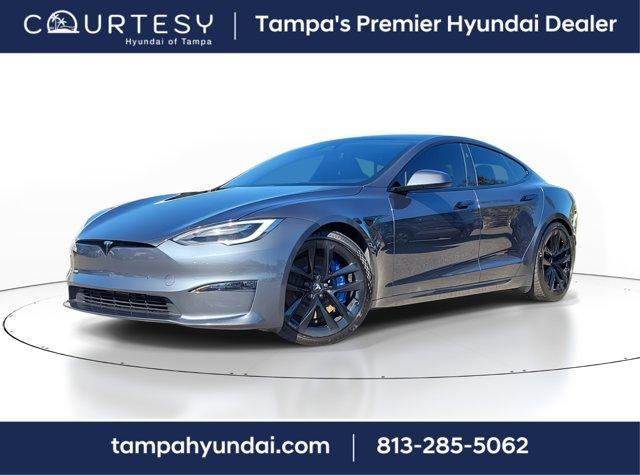 used 2021 Tesla Model S car, priced at $55,693