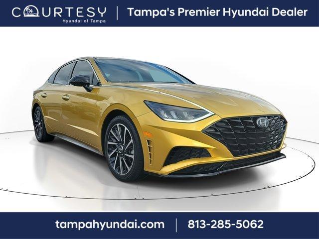 used 2020 Hyundai Sonata car, priced at $17,893