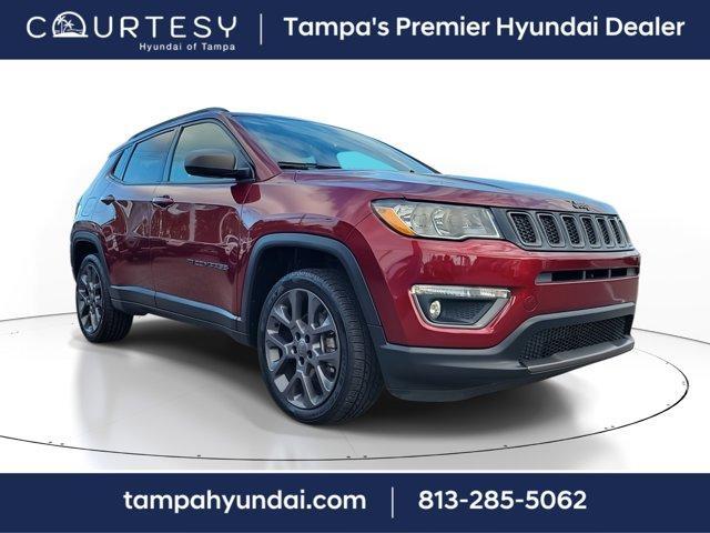 used 2021 Jeep Compass car, priced at $18,791