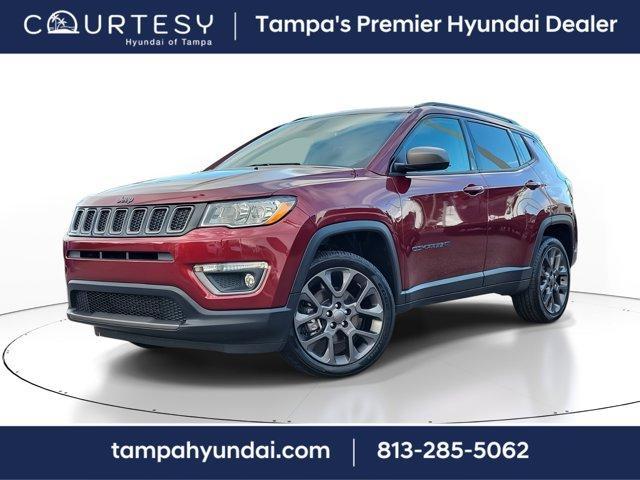 used 2021 Jeep Compass car, priced at $18,791