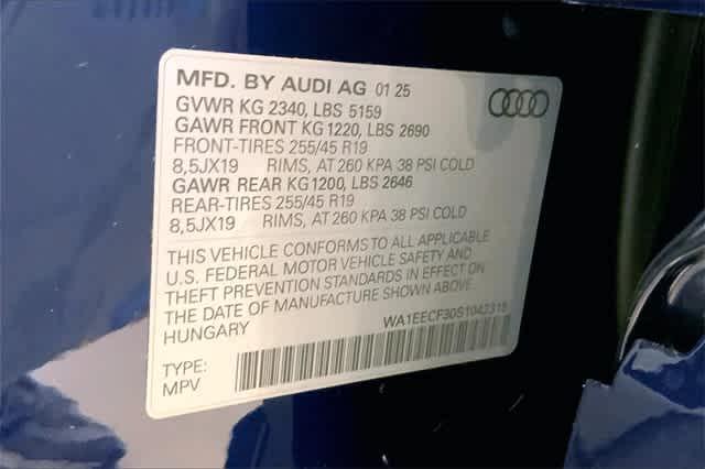 new 2025 Audi Q3 car, priced at $48,140