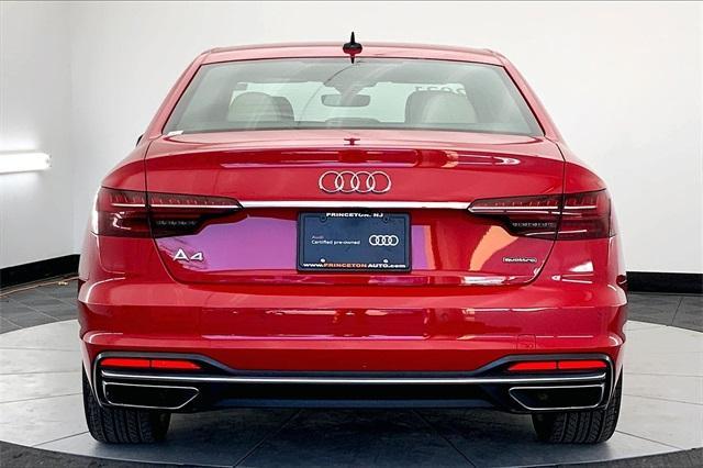 used 2021 Audi A4 car, priced at $24,131