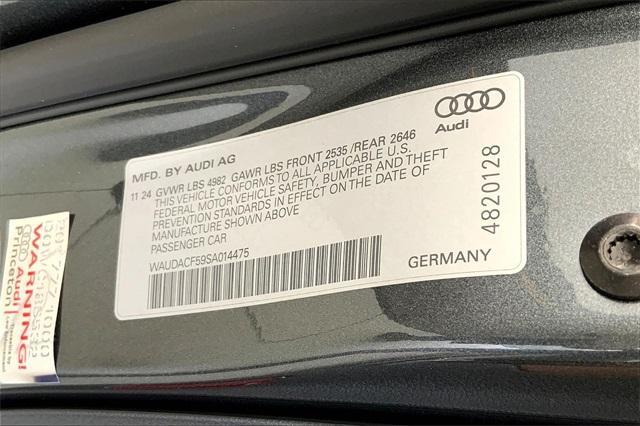 new 2025 Audi A5 Sportback car, priced at $52,580