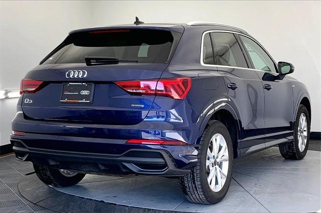 used 2024 Audi Q3 car, priced at $38,994