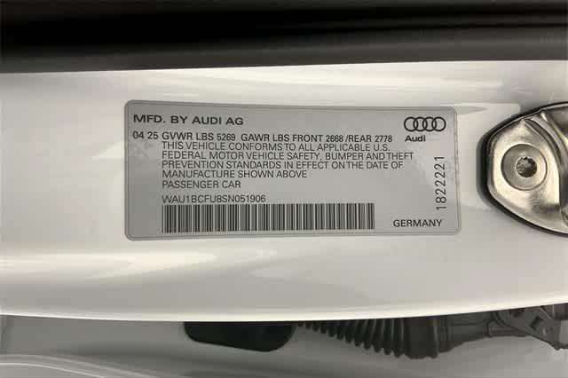 new 2025 Audi A5 car, priced at $54,025