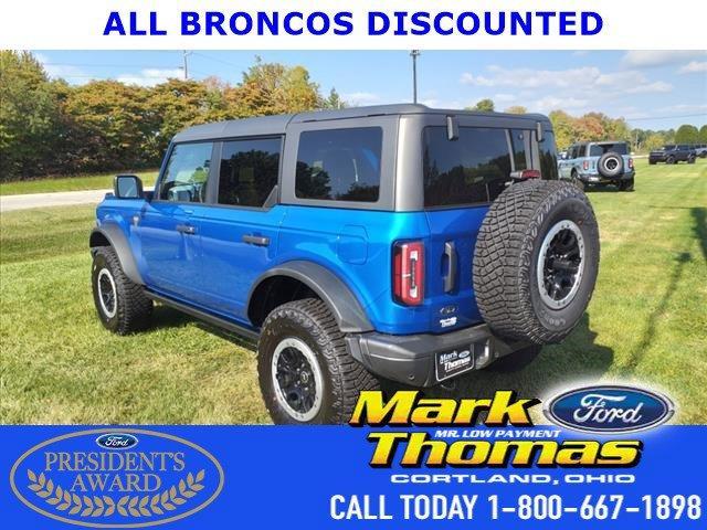 new 2023 Ford Bronco car, priced at $61,760