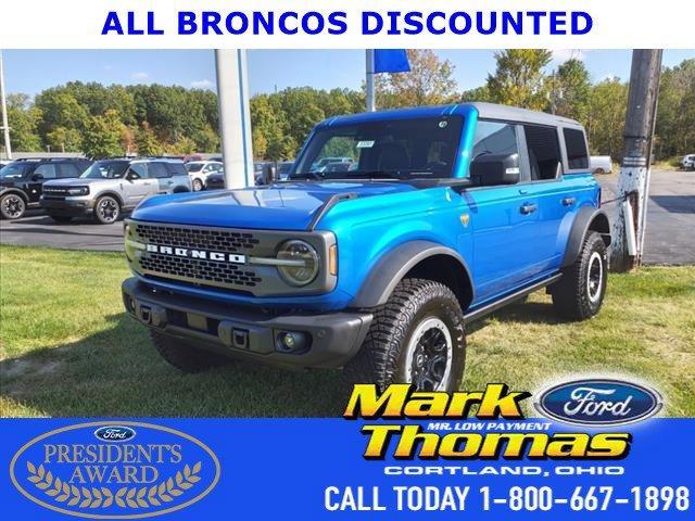 new 2023 Ford Bronco car, priced at $60,903