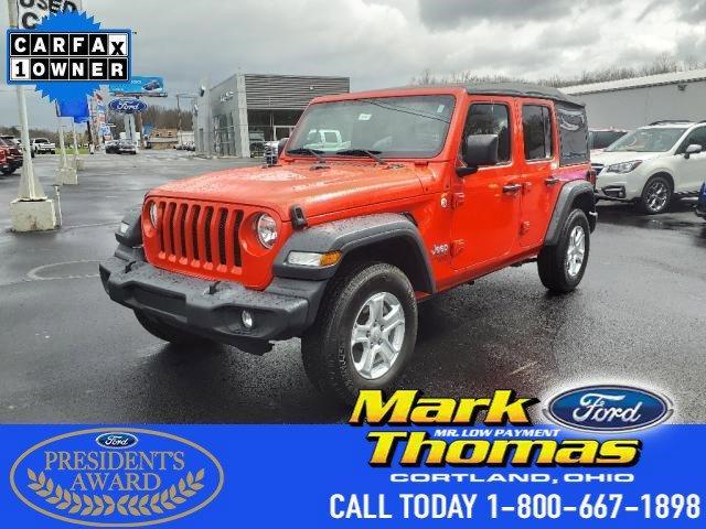 used 2018 Jeep Wrangler Unlimited car, priced at $24,988