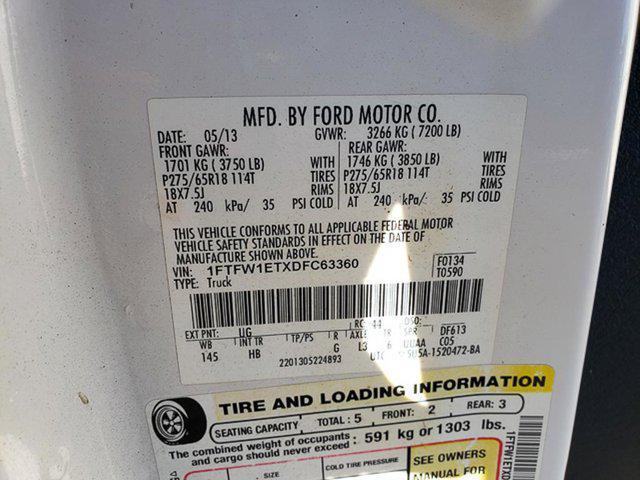 used 2013 Ford F-150 car, priced at $15,988