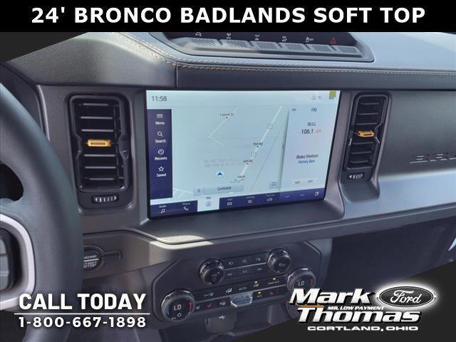 new 2024 Ford Bronco car, priced at $65,921