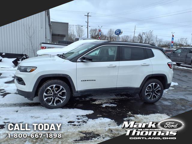 used 2022 Jeep Compass car, priced at $23,843