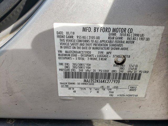 used 2019 Ford EcoSport car, priced at $13,547