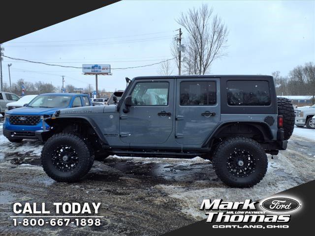 used 2015 Jeep Wrangler Unlimited car, priced at $20,968