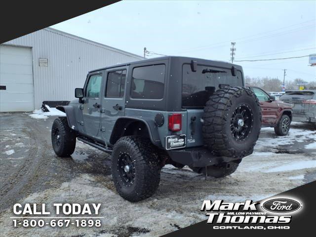 used 2015 Jeep Wrangler Unlimited car, priced at $20,968