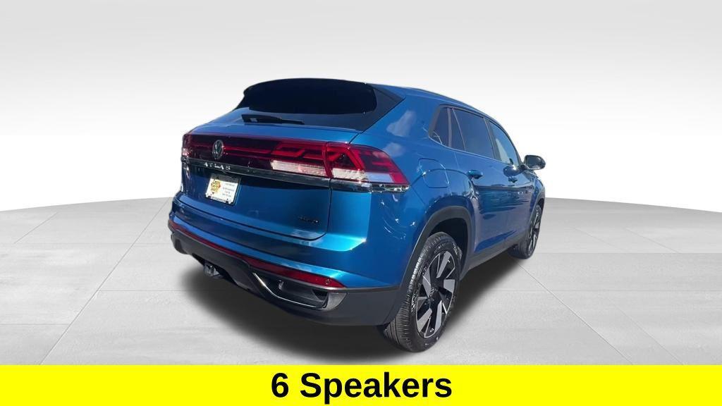 used 2024 Volkswagen Atlas Cross Sport car, priced at $34,400