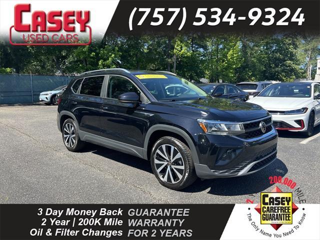 used 2022 Volkswagen Taos car, priced at $22,900