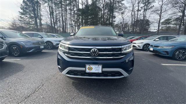 used 2021 Volkswagen Atlas car, priced at $27,500