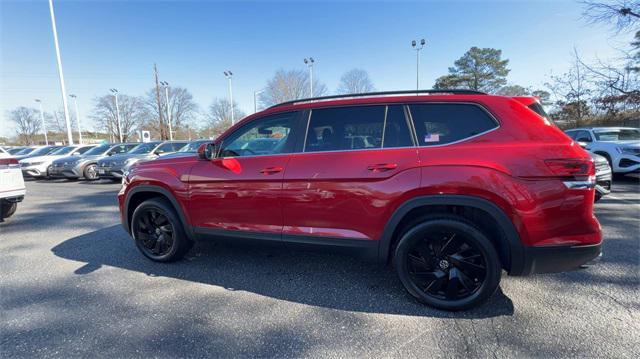 new 2025 Volkswagen Atlas car, priced at $43,437