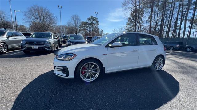 used 2019 Volkswagen Golf GTI car, priced at $24,600