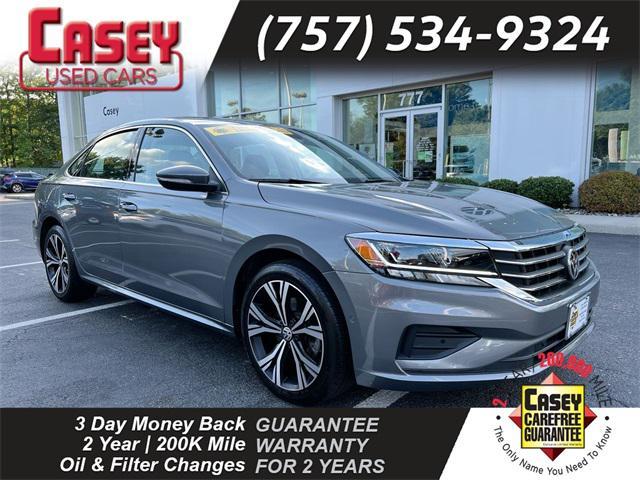 used 2020 Volkswagen Passat car, priced at $20,500