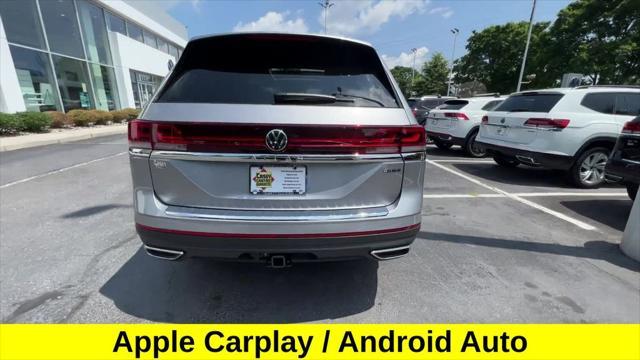 used 2024 Volkswagen Atlas car, priced at $33,800