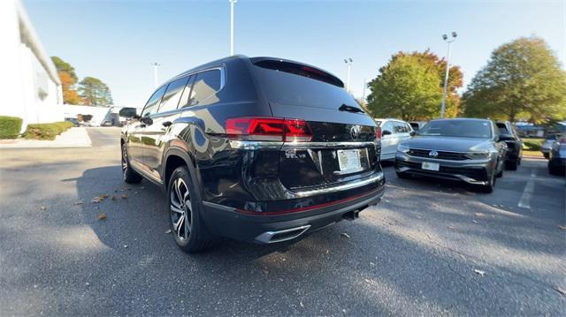 used 2021 Volkswagen Atlas car, priced at $33,900