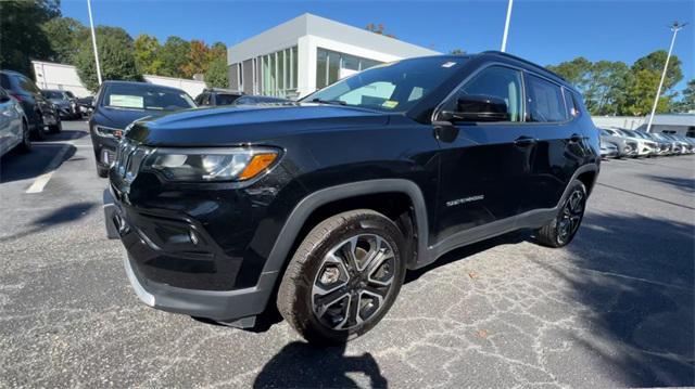 used 2022 Jeep Compass car, priced at $24,200