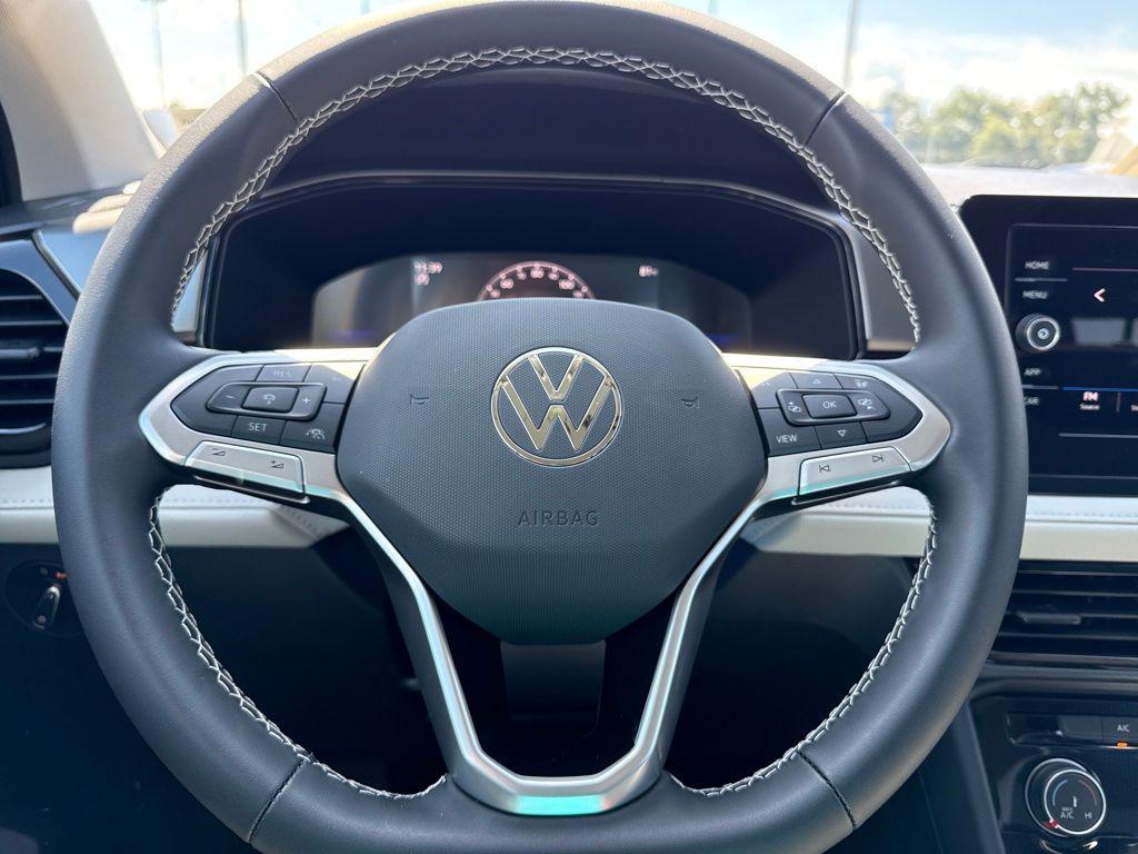 new 2025 Volkswagen Taos car, priced at $26,348