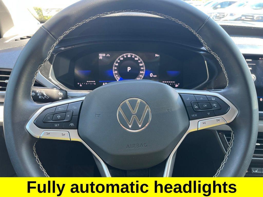 used 2024 Volkswagen Taos car, priced at $24,738