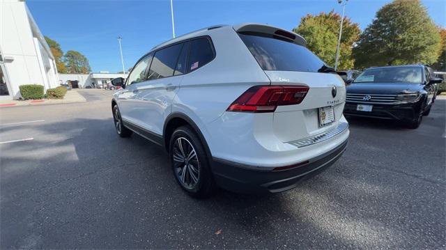 new 2024 Volkswagen Tiguan car, priced at $34,154