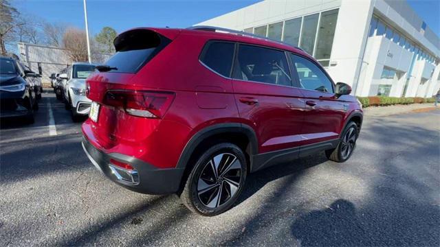 new 2024 Volkswagen Taos car, priced at $28,028