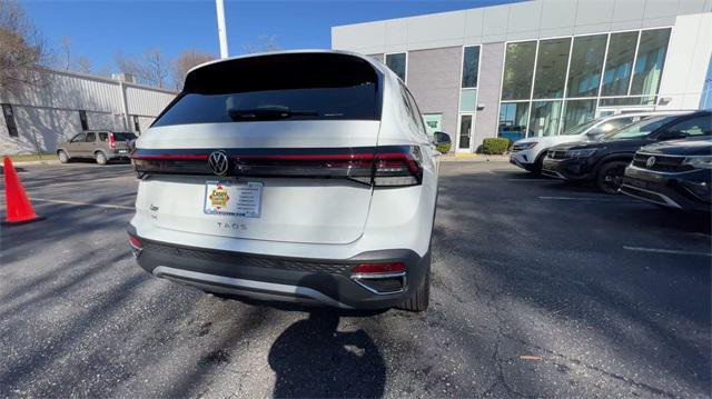 new 2025 Volkswagen Taos car, priced at $28,528