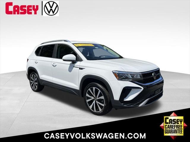 used 2023 Volkswagen Taos car, priced at $21,900