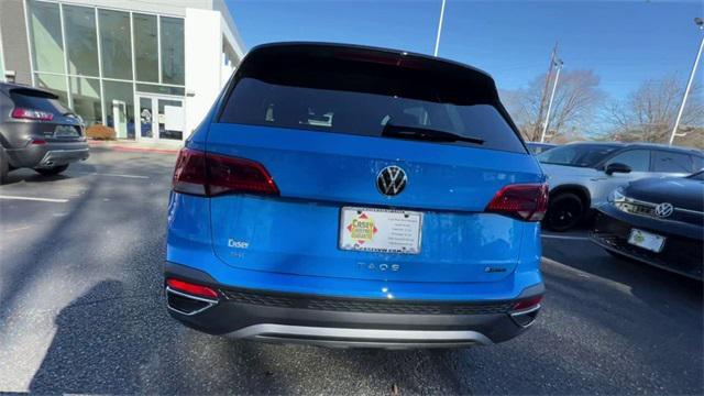 new 2024 Volkswagen Taos car, priced at $29,572