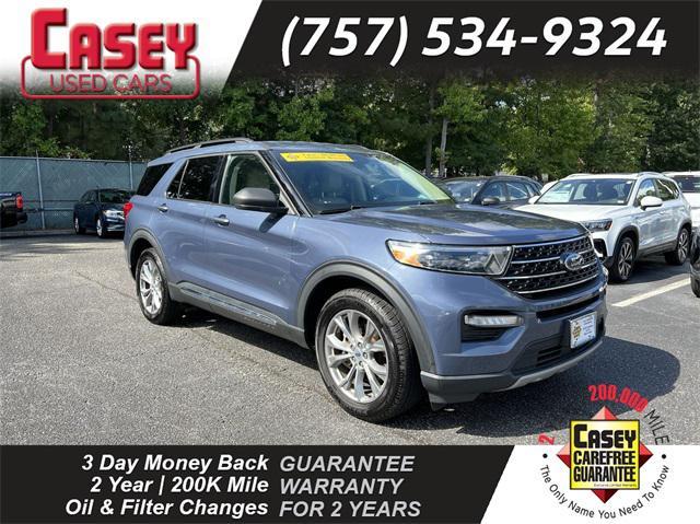 used 2021 Ford Explorer car, priced at $25,000