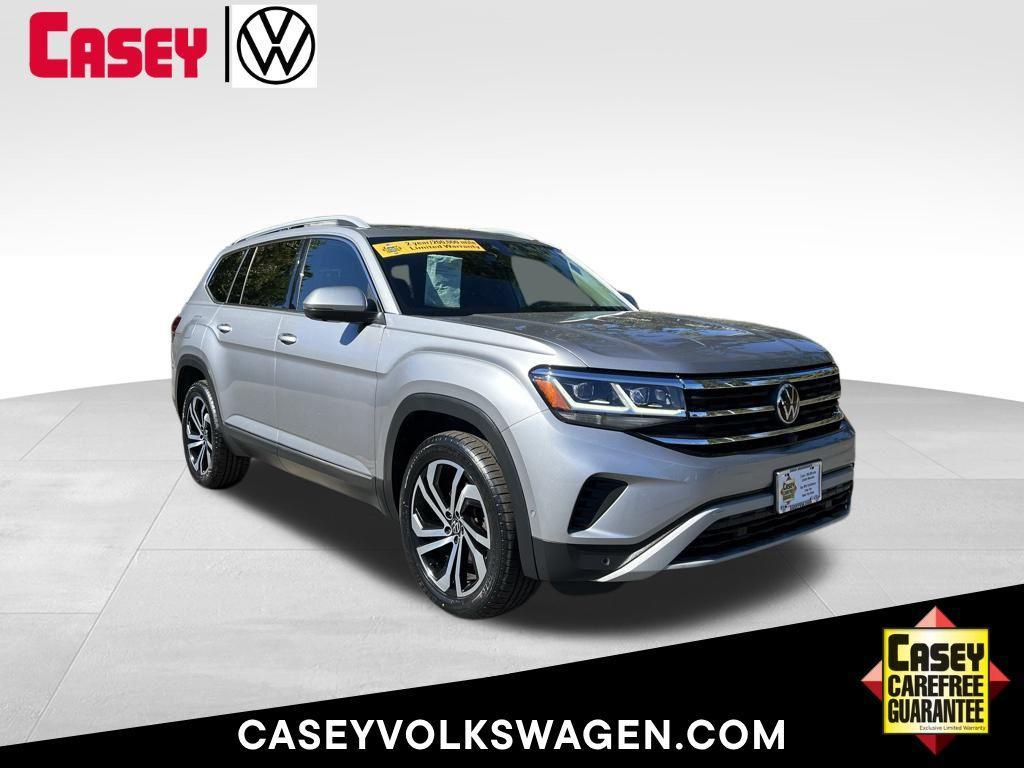 used 2021 Volkswagen Atlas car, priced at $28,000
