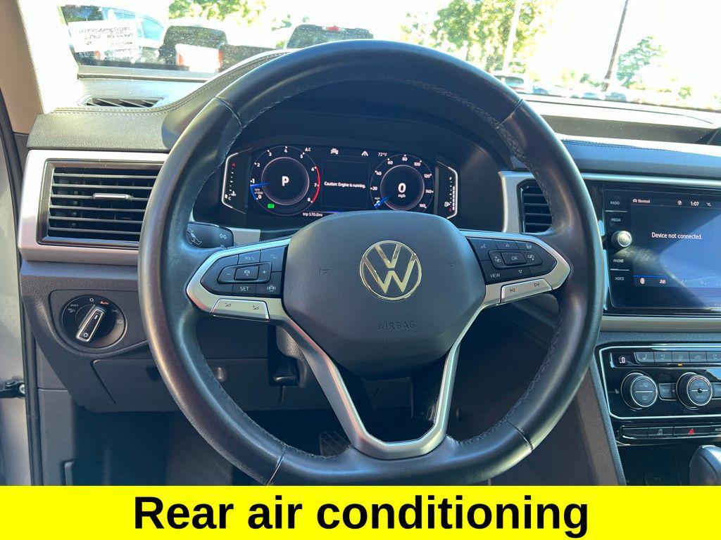 used 2021 Volkswagen Atlas car, priced at $26,400