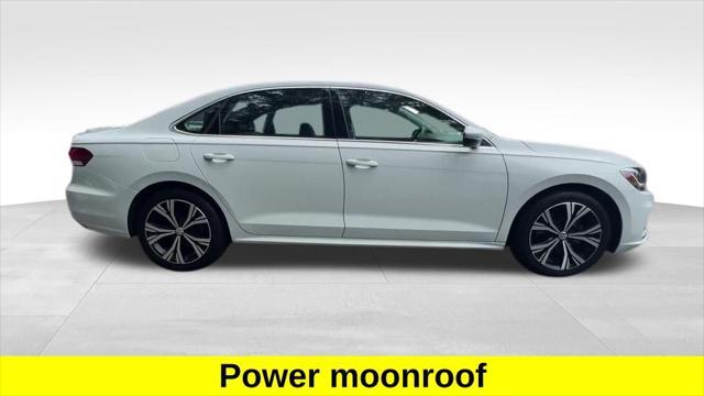 used 2021 Volkswagen Passat car, priced at $19,900