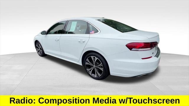 used 2021 Volkswagen Passat car, priced at $19,900