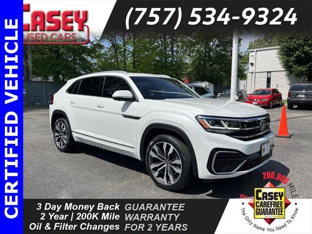 used 2022 Volkswagen Atlas Cross Sport car, priced at $34,000