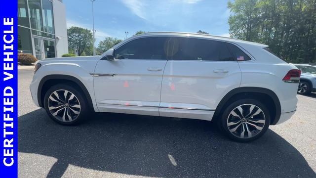 used 2022 Volkswagen Atlas Cross Sport car, priced at $34,000