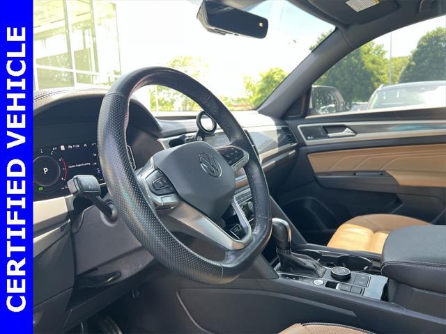 used 2022 Volkswagen Atlas Cross Sport car, priced at $34,000