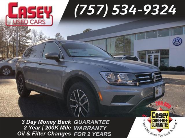 used 2021 Volkswagen Tiguan car, priced at $23,900