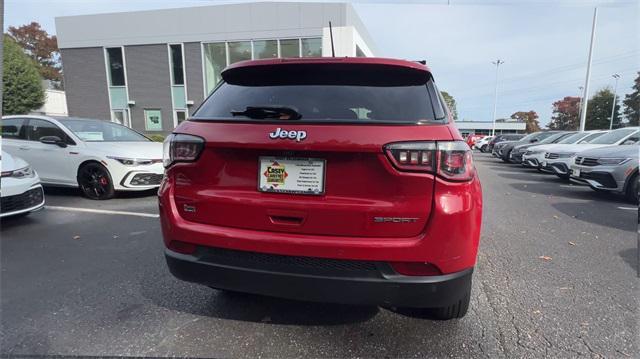 used 2018 Jeep Compass car, priced at $14,000