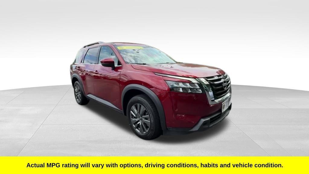 used 2024 Nissan Pathfinder car, priced at $32,100