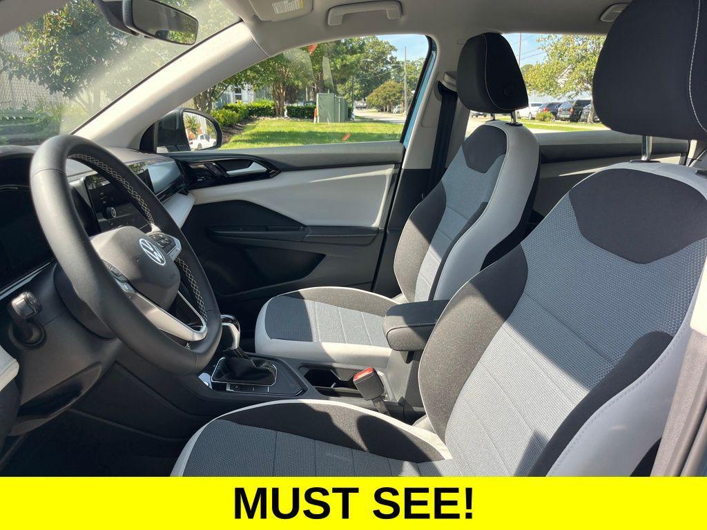 new 2025 Volkswagen Taos car, priced at $24,348