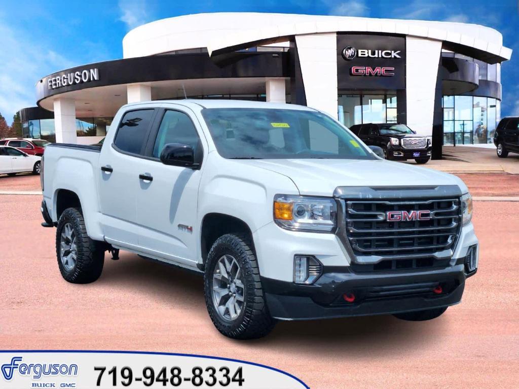 used 2022 GMC Canyon car, priced at $37,874