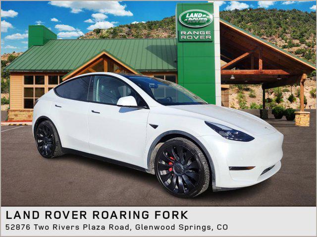 used 2022 Tesla Model Y car, priced at $32,297