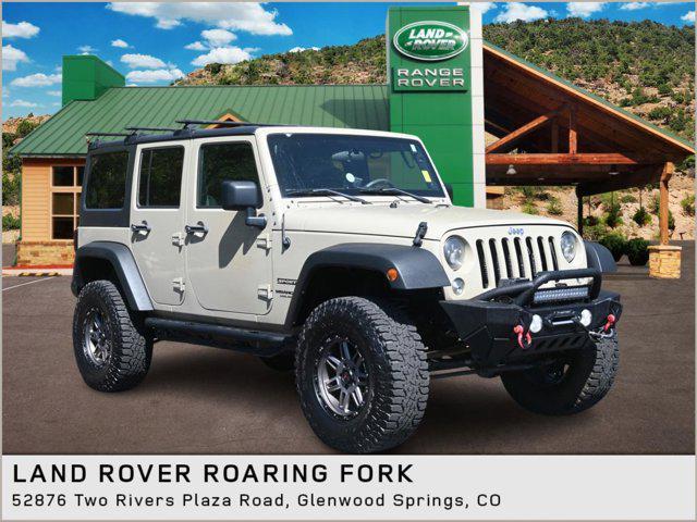 used 2017 Jeep Wrangler Unlimited car, priced at $16,598